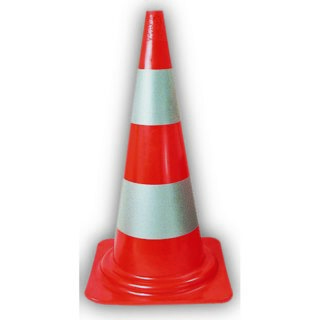 Reflecterende verkeerskegel