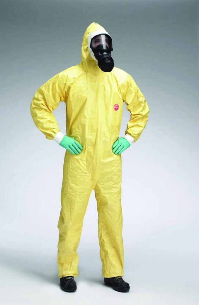 Tychem 2000 C chemie wegwerpoverall